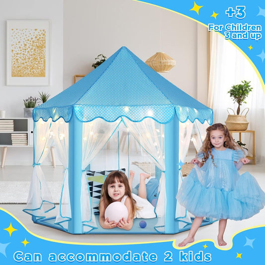 Kids Play Tent House β Indoor & Outdoor Foldable Princess Play Tent for Children