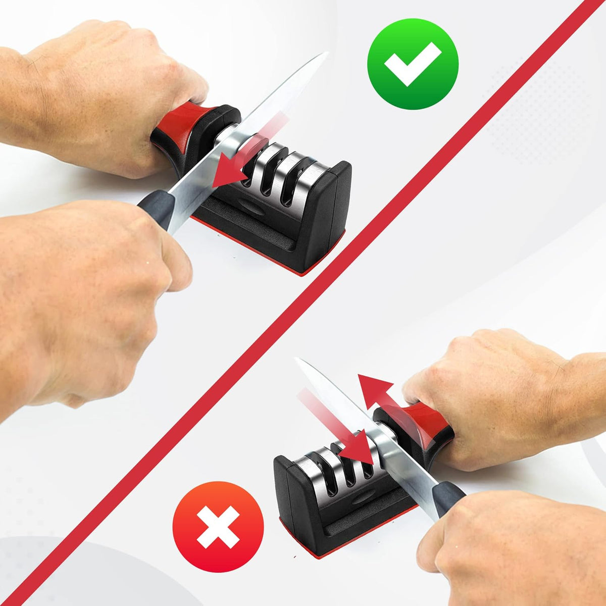 Kitchen Knife Sharpener Tool 3 Stage With Free Shipping