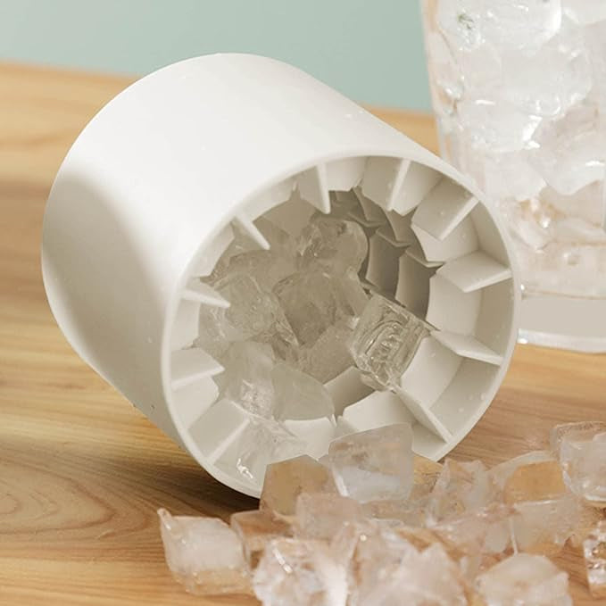 Manual Ice Crusher Cup – 2 Pc Small Ice Crushing Cup for Crushed Ice, Cold Drinks & Cocktails With Free Shipping