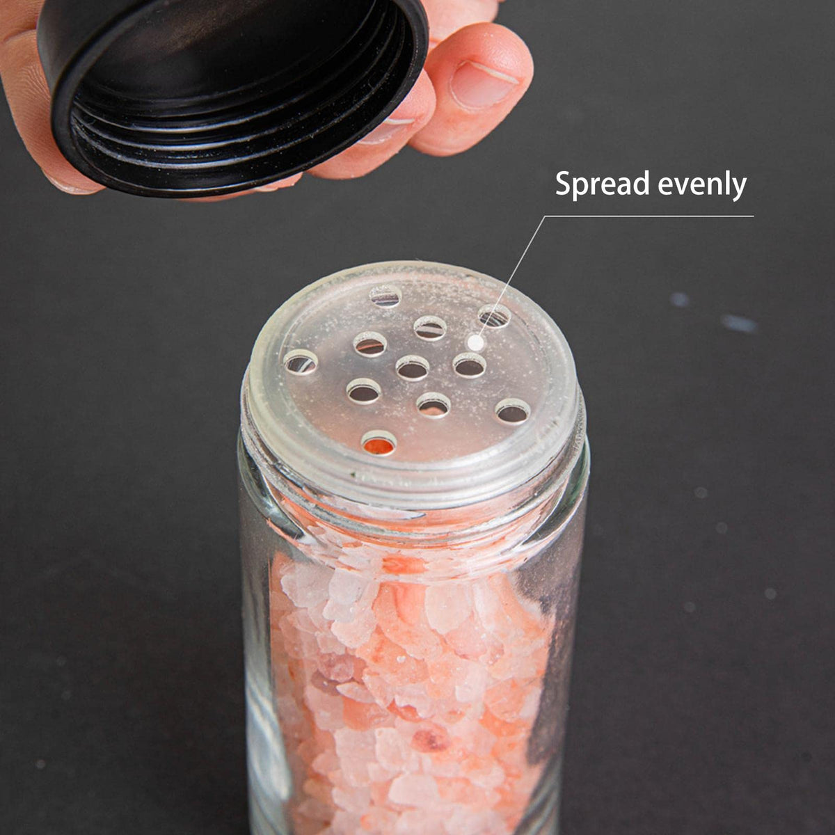Ferris Wheel Spice Rack Organizer – 360° Rotating Kitchen Seasoning Holder with Glass Jars