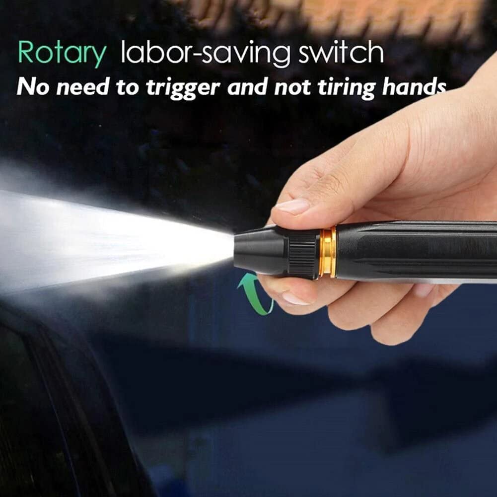 Adjustable High Pressure Water Spray Gun – Garden Hose Nozzle for Car Wash, Gardening & Outdoor Cleaning