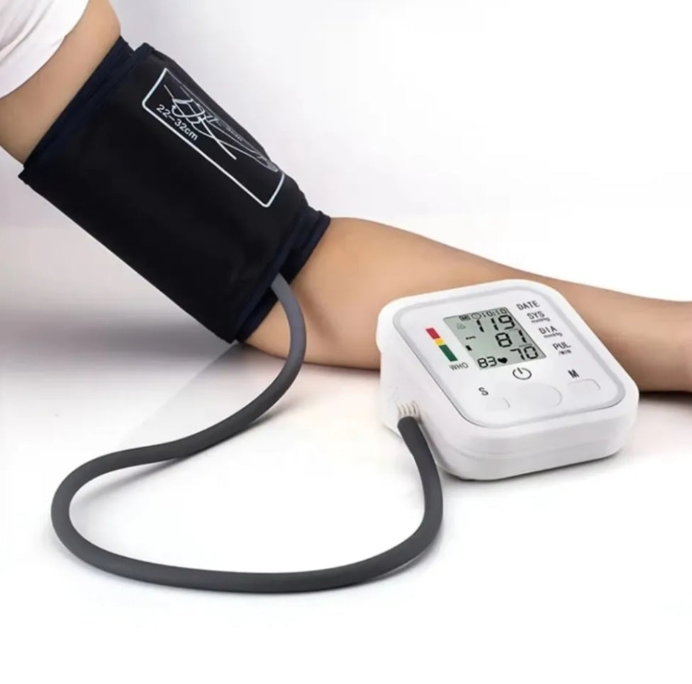 Digital Blood Pressure Monitor for Home Use – Automatic Upper Arm BP Machine with Large LCD Display with Free Shipping