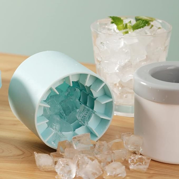 Manual Ice Crusher Cup – 2 Pc Small Ice Crushing Cup for Crushed Ice, Cold Drinks & Cocktails With Free Shipping