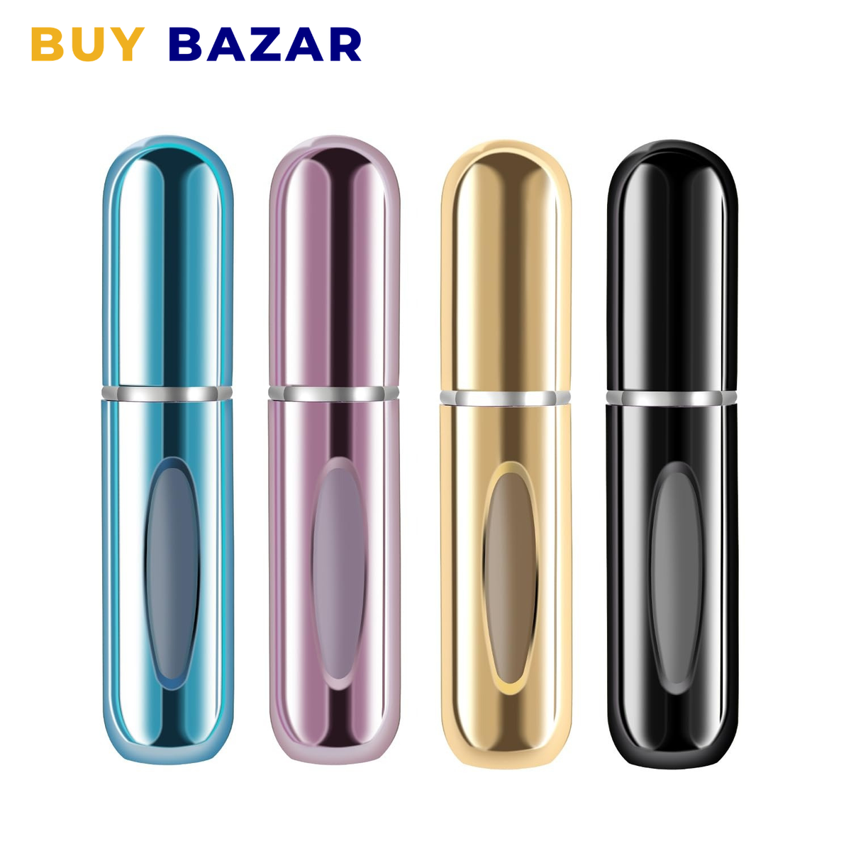 Portable Mini Refillable Perfume Atomizer – Travel Size Fragrance Spray Bottle 5ml for Easy Carry