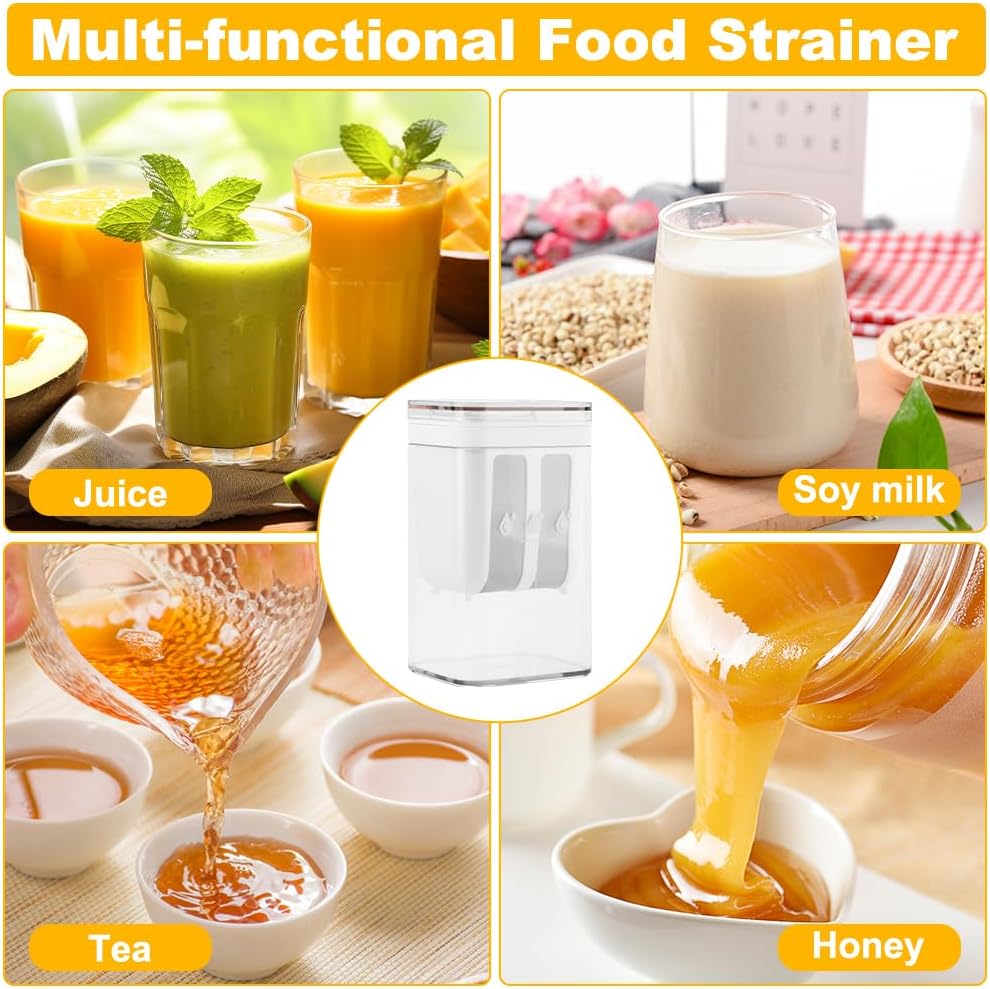 Greek Yogurt Filter Container – Reusable Fine Mesh Yogurt Strainer  – Free Shipping