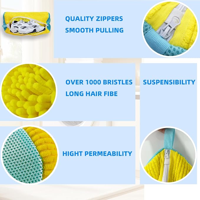 Microfiber Shoe Wash Bag