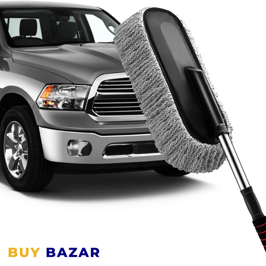 Premium Microfiber Car Cleaning Duster Brush - Free Shipping