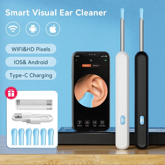 Smart Wireless Ear Cleaner with 1080P HD Camera