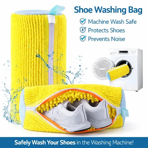 Microfiber Shoe Wash Bag